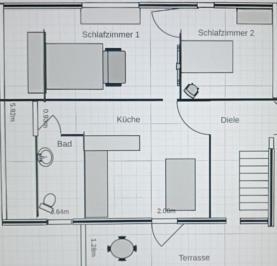 ニーダーヴィーザHaus Mariアパートメント エクステリア 写真